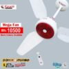 Karachi Fans Mega 30W Inverter Ceiling Fan