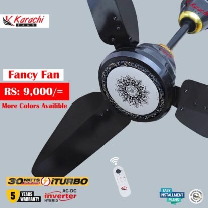 Karachi Fans Fancy AC-DC Ceiling Fan