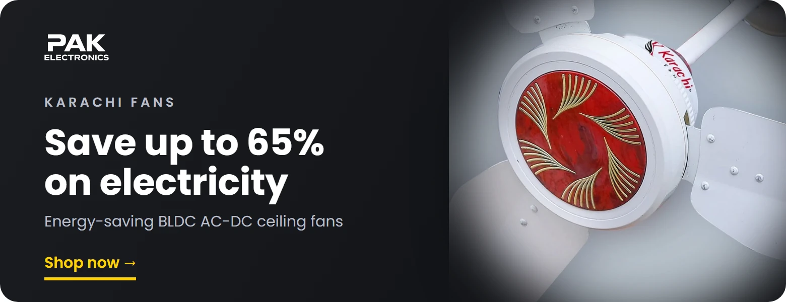 Karachi Fans energy-saving ceiling fans