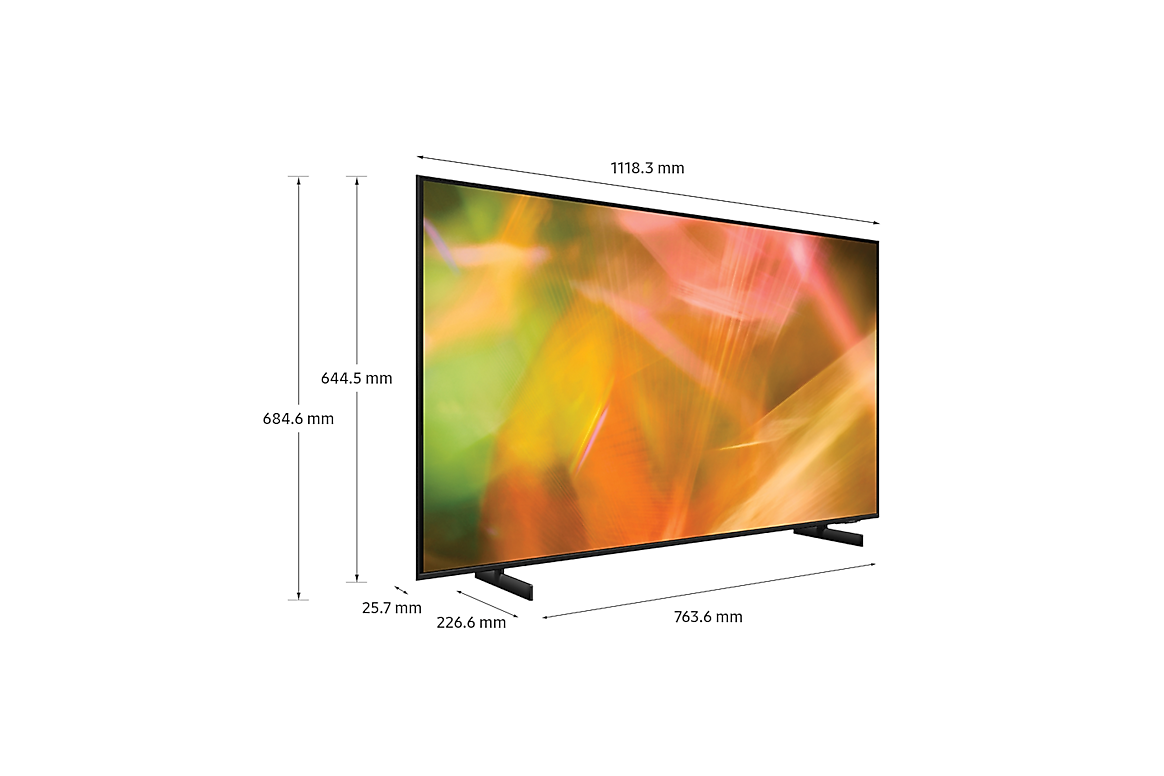 Samsung 50" 4K Crystal UHD Smart TV UA50AU8000 - Image 4