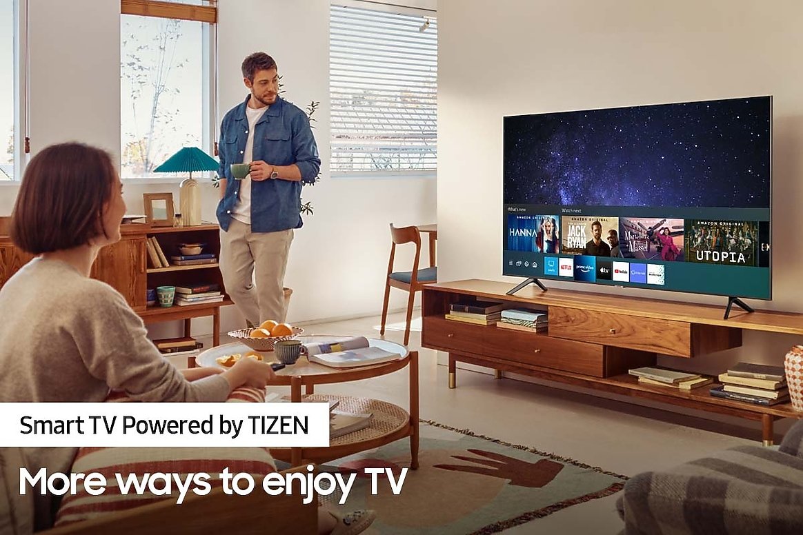 Samsung 50" 4K LED Smart TV UA50AU7000 - Image 8