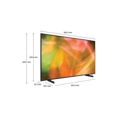 Samsung 43" 4K Crystal UHD Smart TV UA43AU8000 - view 4